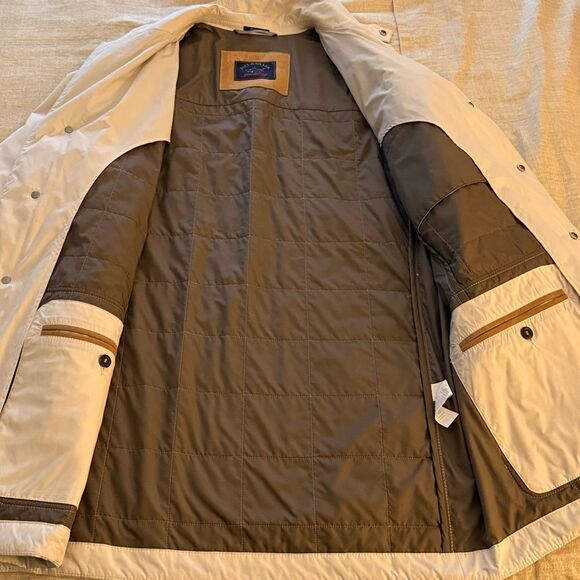 NWOT Paul & Shark Mens Light Beige Yachting Jacket. Size Large. - Picture 6 of 8